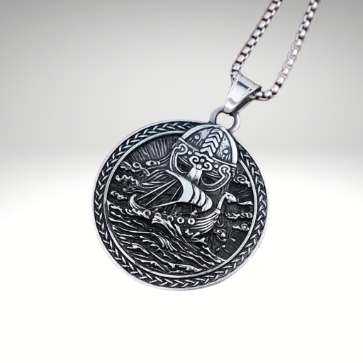 Viking Gemisi Kolye
