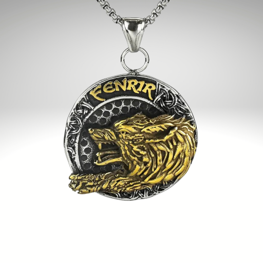 Fenrir Kurdu Kolye